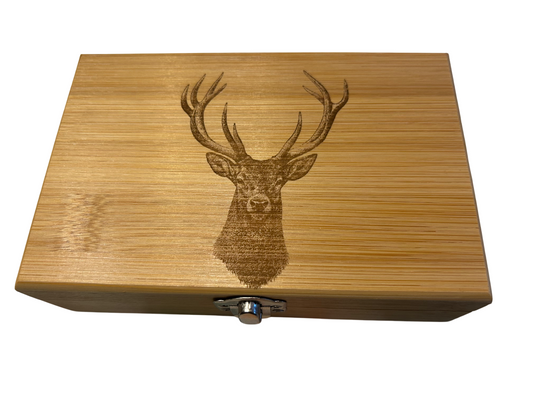 Geschenkset für Weinliebhaber – Bambusbox mit Zubehör